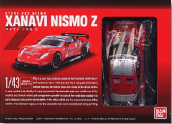 BANDAI Hobby 1/43 XANAVI NISMO Z