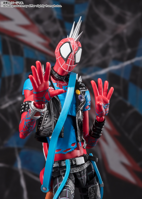 BANDAI Tamashii SPIDER-PUNK(Spider-Man: Across the Spider-Verse)  "Spider-Man: Across the Spider-Verse", TAMASHII NATIONS S.H.Figuarts