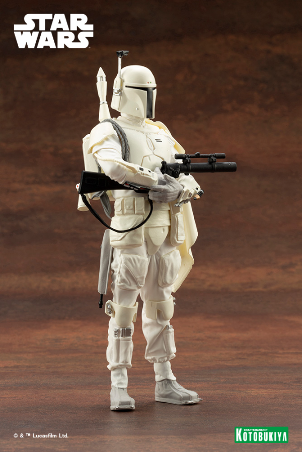 KOTOBUKIYA ARTFX+ BOBA FETT™ White Armor Ver. | 190526044487