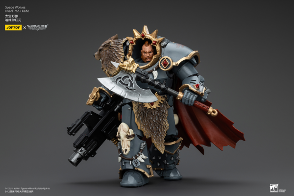 JOYTOY Space Wolves Hvarl Red-Blade(6927054400140)(6927054400140)