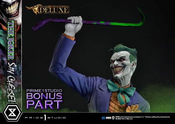 Prime 1 Studio Museum Masterline Batman (Comics) The Joker - Say Cheese DX Bonus Version | 4580708035123