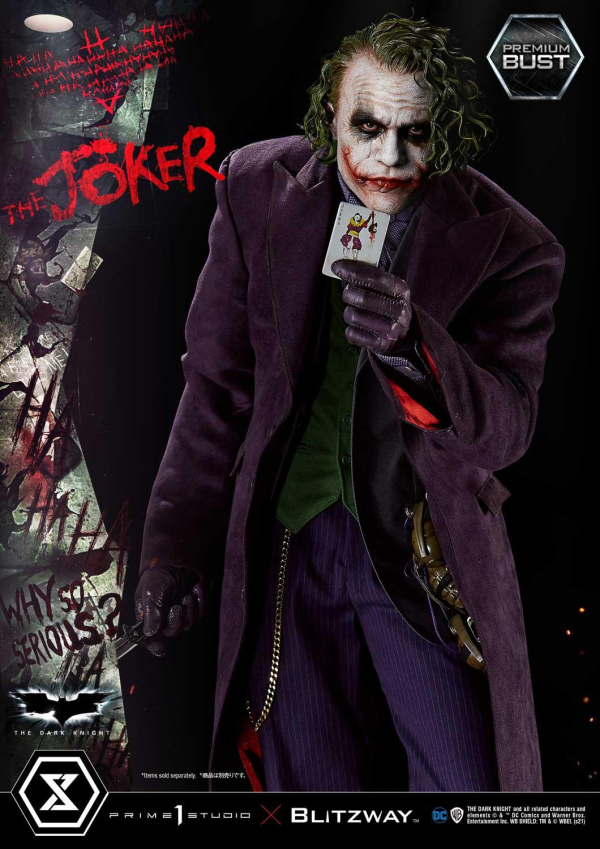 Prime 1 Studio Premium Bust The Dark Knight (Film) The Joker | 4580708034096