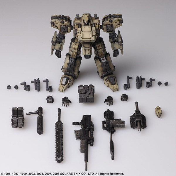 SQUARE ENIX FRONT MISSION STRUCTURE ARTS 1/72 Scale Plastic Model Kit Series Vol. 2 (Display)