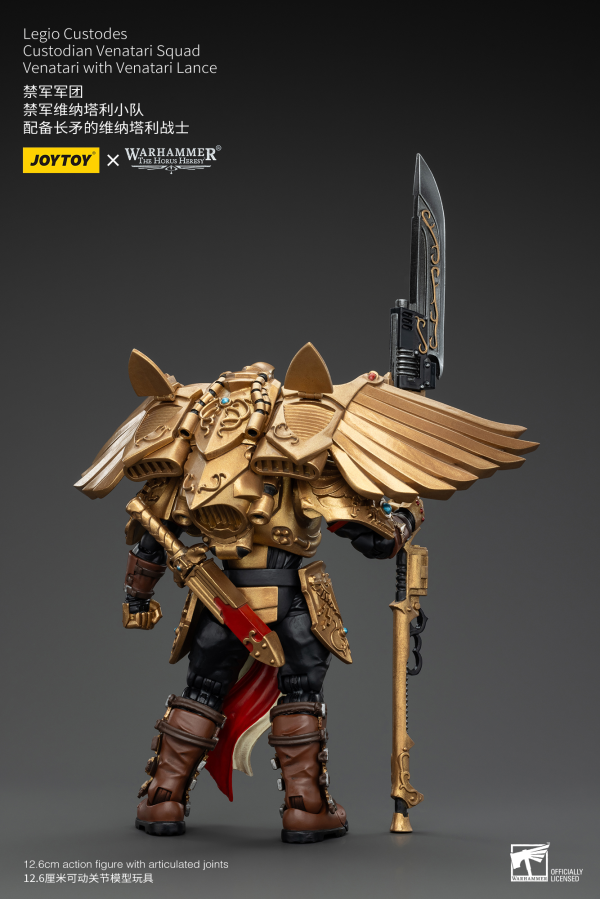 JOYTOY Legio Custodes Custodian Venatari Squad Venatari with Venatari Lance(6927054400799)(6927054400799)