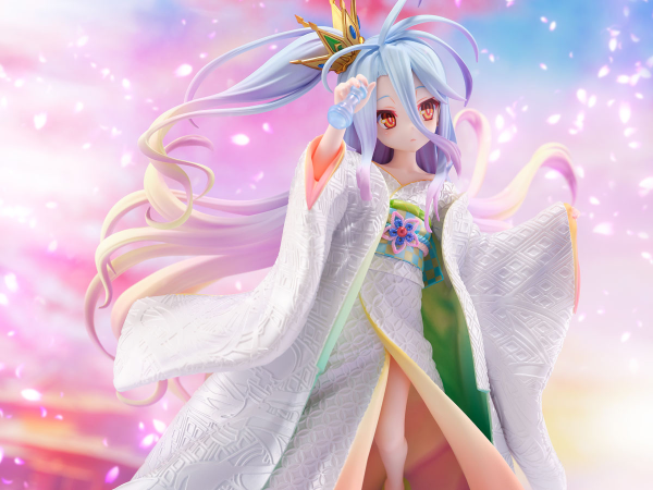 FURYU Corporation NO GAME NO LIFE Shiro -Shiromuku- 1/7 Scale Figure