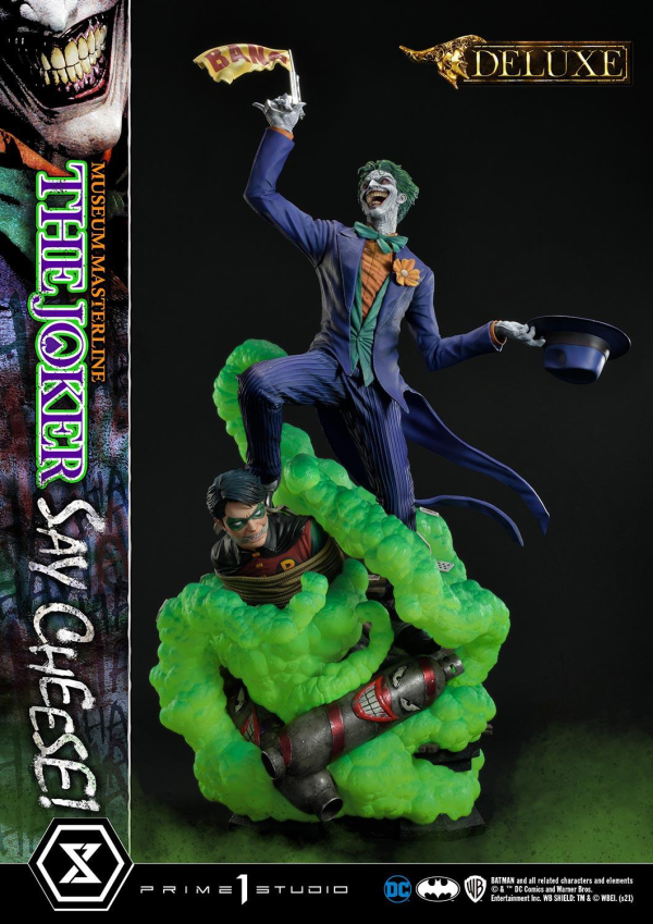 Prime 1 Studio Museum Masterline Batman (Comics) The Joker - Say Cheese DX Bonus Version | 4580708035123