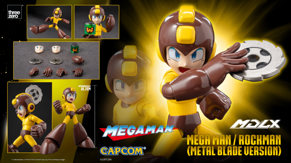 threezero MDLX Mega Man / Rockman (Metal Blade Version)(4895250816152)(4895250816152)