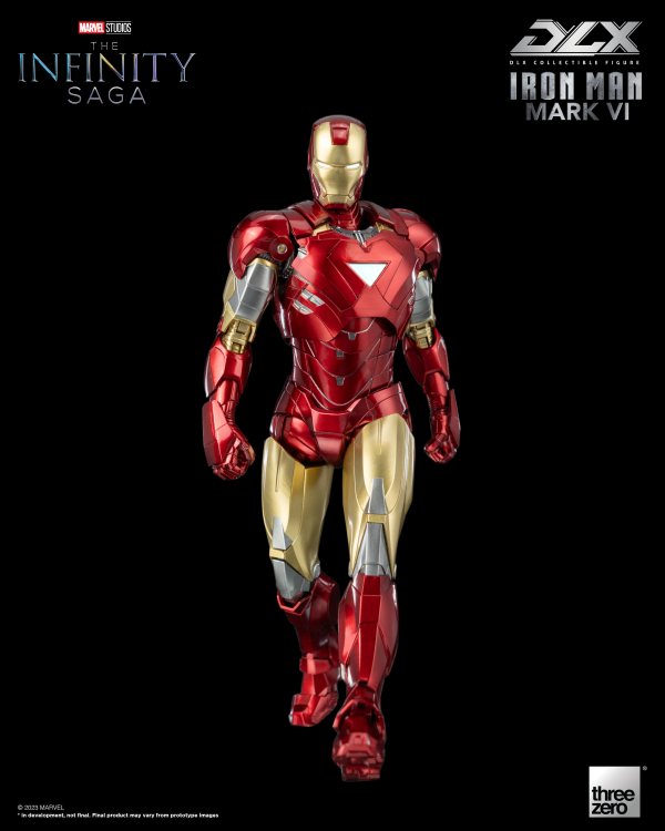 Three Zero Marvel Studios: The Infinity Saga: DLX Iron Man Mark 6