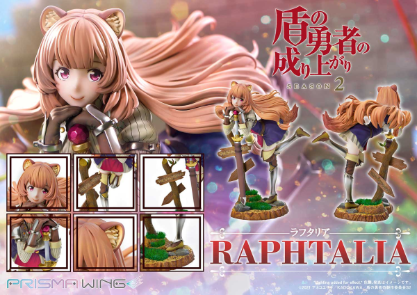 RISING OF SHIELD HERO 2 PRISMA WING RAPHTALIA 1/7 PVC FIG