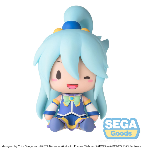 SEGA fuwa petit KONOSUBA -God's blessing on this wonderful world! 3 Chibi Figure Aqua(4582733445724)(4582733445724)