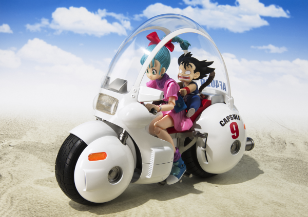 BANDAI Tamashii BULMA‘S MOTORCYCLE -HOIPOI CAPSULE No.9- "DRAGON BALL SERIES", TAMASHII NATIONS S.H.Figuarts