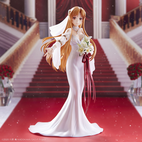 Design COCO Sword Art Online Asuna Wedding Ver. 1/7 Complete Figure