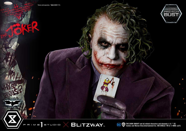 Prime 1 Studio Premium Bust The Dark Knight (Film) The Joker | 4580708034096