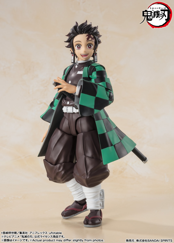 BANDAI Tamashii Tanjiro Kamado "Demon Slayer: Kimetsu no Yaiba", TAMASHII NATIONS S.H.Figuarts