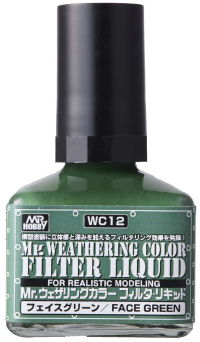 GSI Creos Mr. Weathering Color - Filter Liquid Green