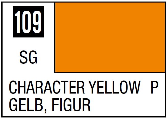 Mr Hobby Mr. Color 109 - Character Yellow (Semi-Gloss/Primary)