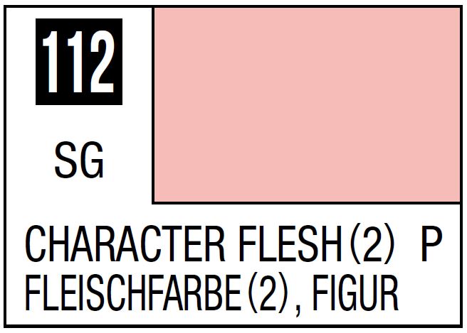 Mr Hobby Mr. Color 112 - Character Flesh (2) (Semi-Gloss/Primary)