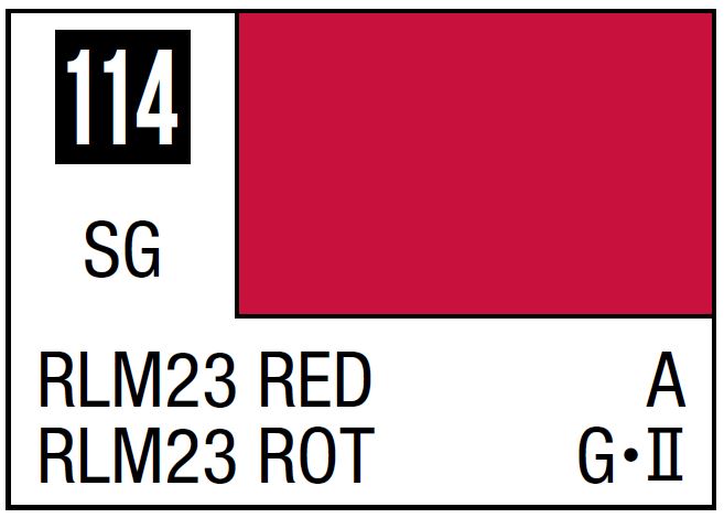 Mr Hobby Mr. Color 114 - RLM23 (Semi-Gloss/Aircraft)