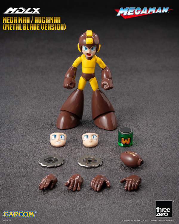 threezero MDLX Mega Man / Rockman (Metal Blade Version)(4895250816152)(4895250816152)