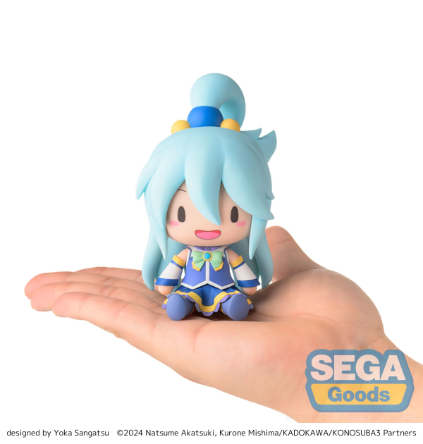 SEGA fuwa petit KONOSUBA -God's blessing on this wonderful world! 3 Chibi Figure Aqua(4582733445724)(4582733445724)