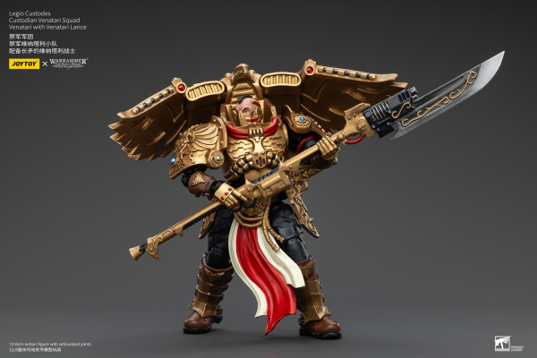 JOYTOY Legio Custodes Custodian Venatari Squad Venatari with Venatari Lance(6927054400799)(6927054400799)