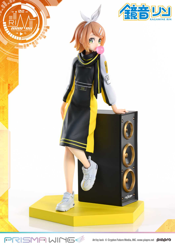 Prime 1 Studio PRISMA WING Piapro Characters Kagamine Rin "Art by lack" 1/7 Scale Pre-Painted Figure(4582647120755)(4582647120755)