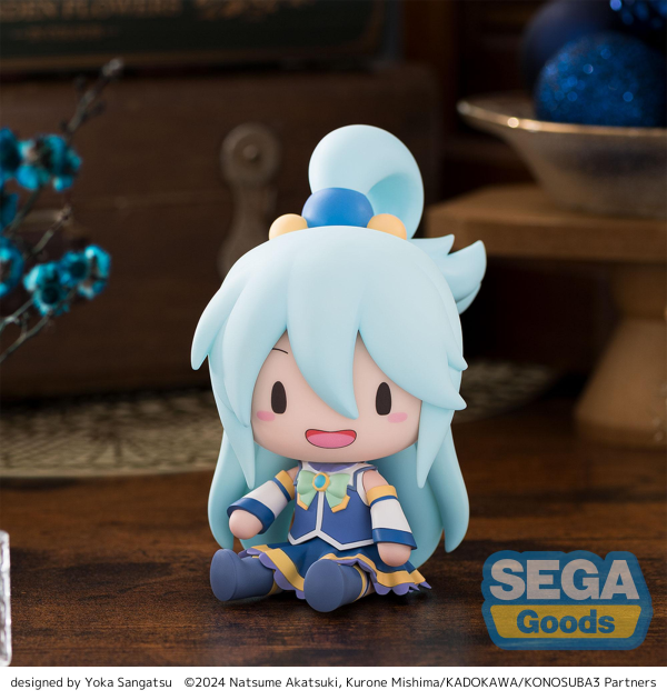 SEGA fuwa petit KONOSUBA -God's blessing on this wonderful world! 3 Chibi Figure Aqua(4582733445724)(4582733445724)