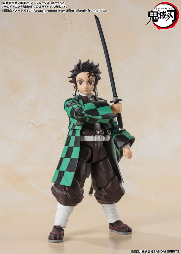 BANDAI Tamashii Tanjiro Kamado "Demon Slayer: Kimetsu no Yaiba", TAMASHII NATIONS S.H.Figuarts