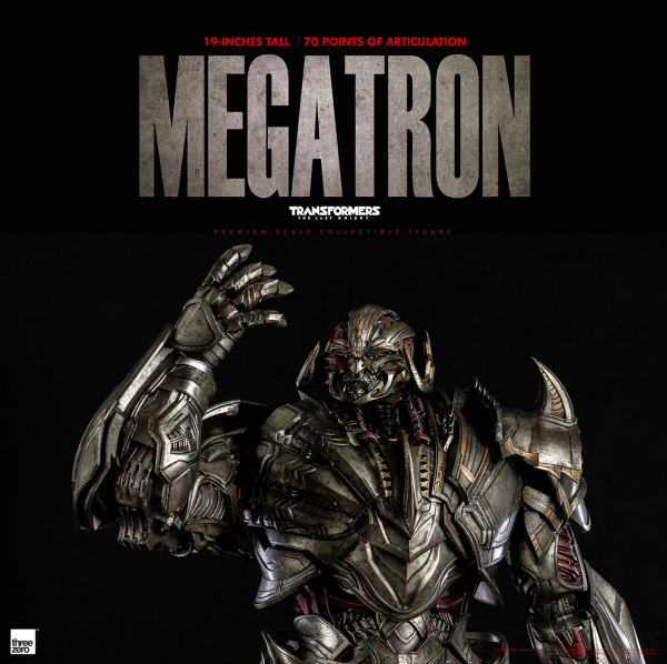 Three Zero Transformers: The Last Knight - PREMIUM Megatron (Deluxe Edition)