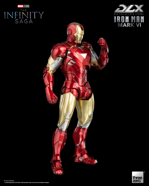 Three Zero Marvel Studios: The Infinity Saga: DLX Iron Man Mark 6