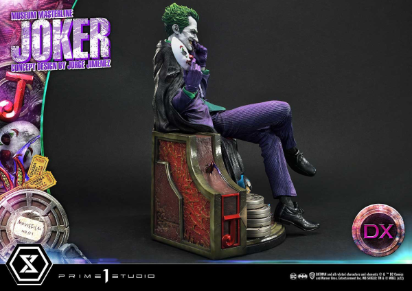 Prime 1 Studio Museum Masterline Batman (Comics) The Joker (Concept Design by Jorge Jimenez) DX Bonus Version | 4580708041216