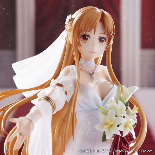 Design COCO Sword Art Online Asuna Wedding Ver. 1/7 Complete Figure