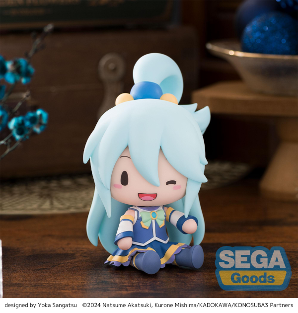 SEGA fuwa petit KONOSUBA -God's blessing on this wonderful world! 3 Chibi Figure Aqua(4582733445724)(4582733445724)