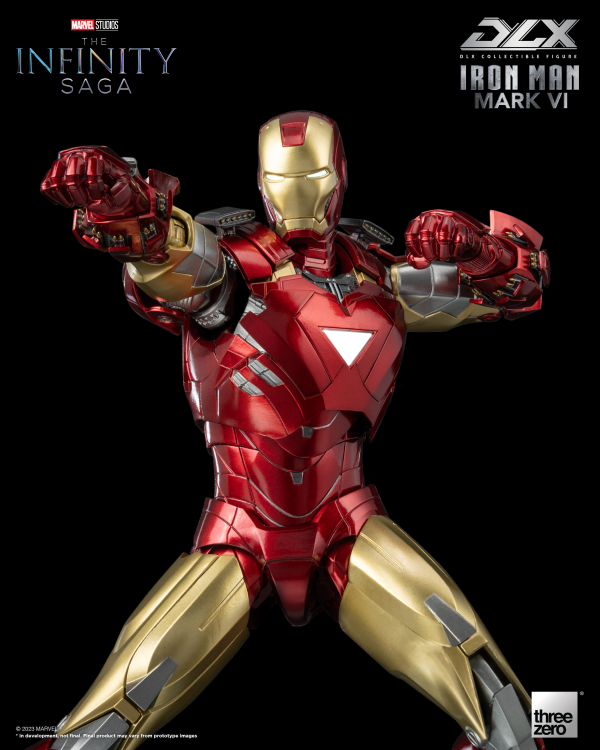 Three Zero Marvel Studios: The Infinity Saga: DLX Iron Man Mark 6