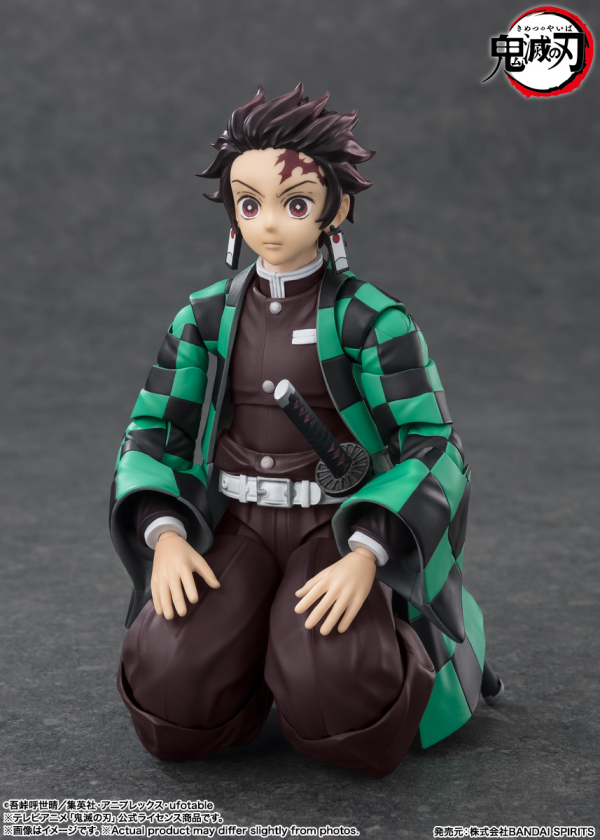 BANDAI Tamashii Tanjiro Kamado "Demon Slayer: Kimetsu no Yaiba", TAMASHII NATIONS S.H.Figuarts