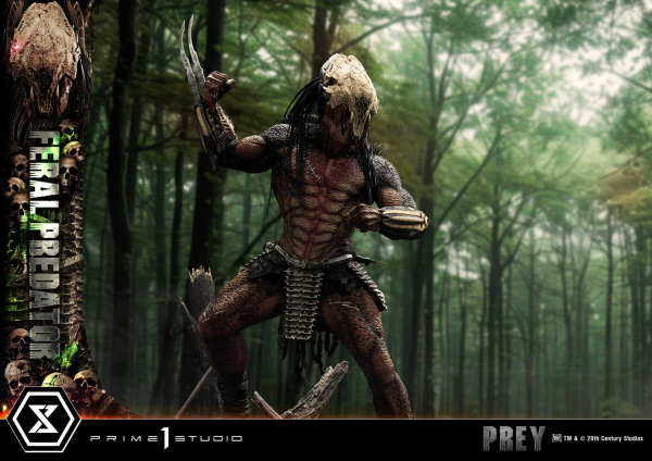 Prime 1 Studio Museum Masterline Prey Feral Predator Deluxe Version(4582647120731)(4582647120731)