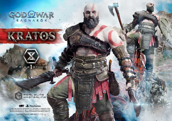 Prime 1 Studio Real Elite Masterline God of War: Ragnarok Kratos Regular Version(4582647120786)(4582647120786)