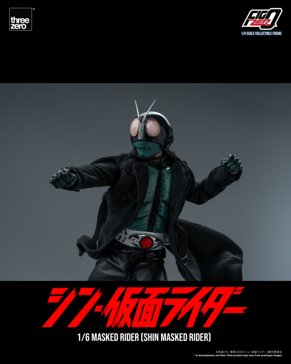 threezero FigZero 1/6 Masked Rider (SHIN MASKED RIDER)(4895250806801)(4895250806801)