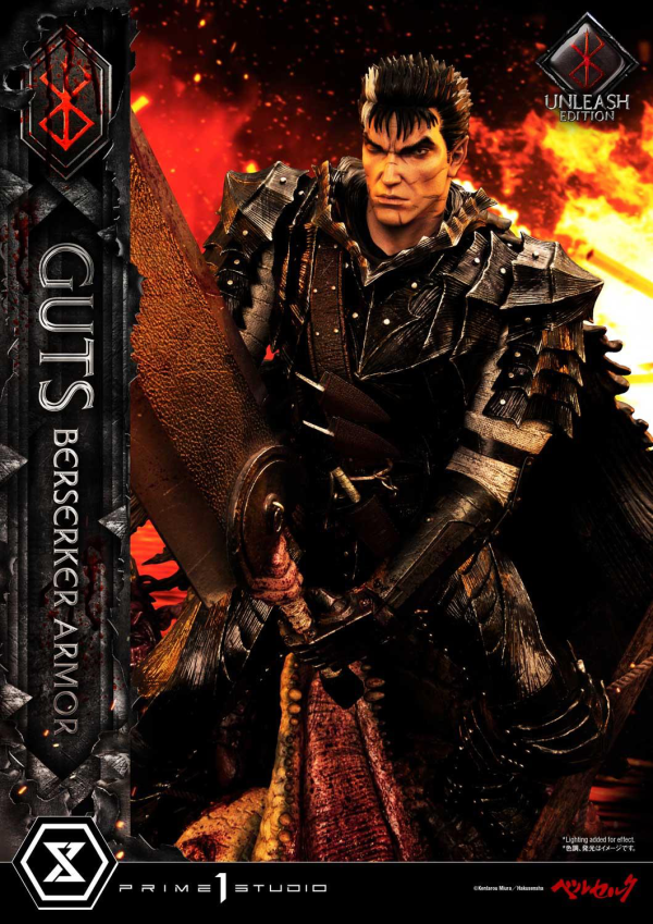 Prime 1 Studio Ultimate Premium Masterline Berserk Guts, Berserker Armor Unleash Edition Deluxe Version | 4582535948553