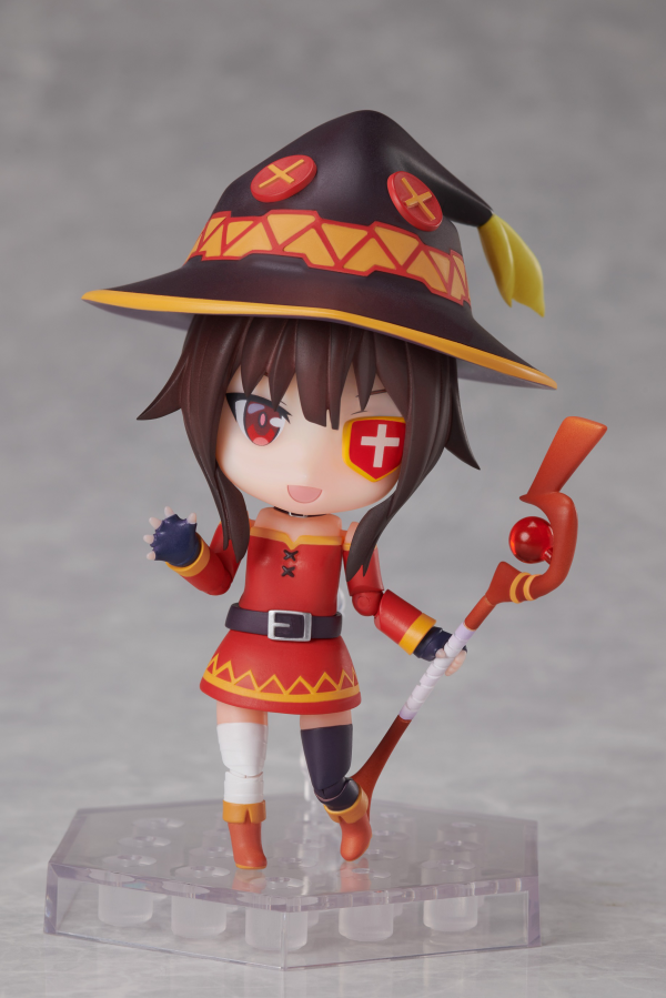 elcoco DFORM＋ KONOSUBA -God's Blessing on This Wonderful World 3 Megumin Full Action Deforme Figure