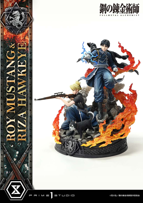 Prime 1 Studio Concept Masterline Fullmetal Alchemist Roy Mustang & Riza Hawkeye DX Bonus Version | 4580708049595