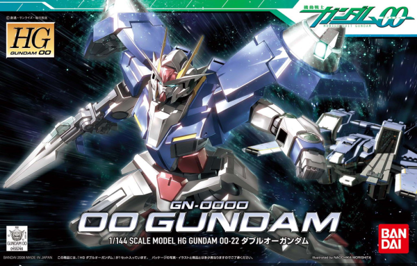 BANDAI HOBBY HG 1/144 #22 00 Gundam