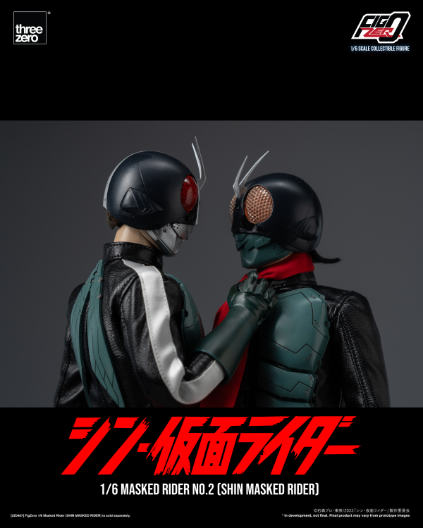 threezero FigZero 1/6 Masked Rider No.2 (SHIN MASKED RIDER)(4895250807969)(4895250807969)