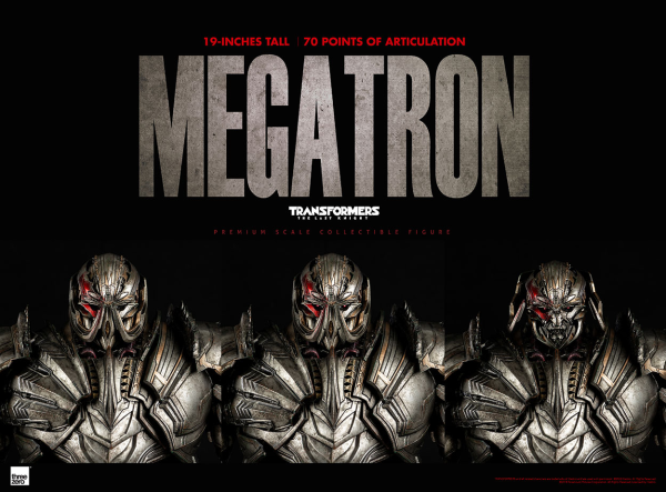 Three Zero Transformers: The Last Knight - PREMIUM Megatron (Deluxe Edition)