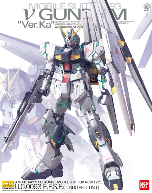 BANDAI HOBBY MG 1/100 Nu Gundam Ver.Ka(4573102554543)(4573102554543)