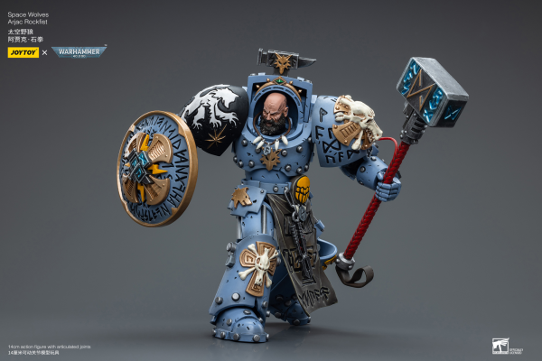 Joy Toy Space Wolves Arjac Rockfist