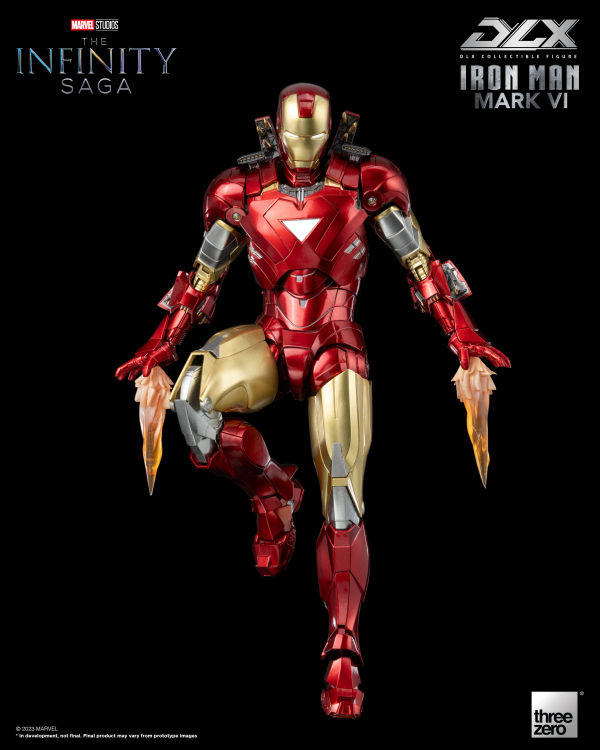 Three Zero Marvel Studios: The Infinity Saga: DLX Iron Man Mark 6