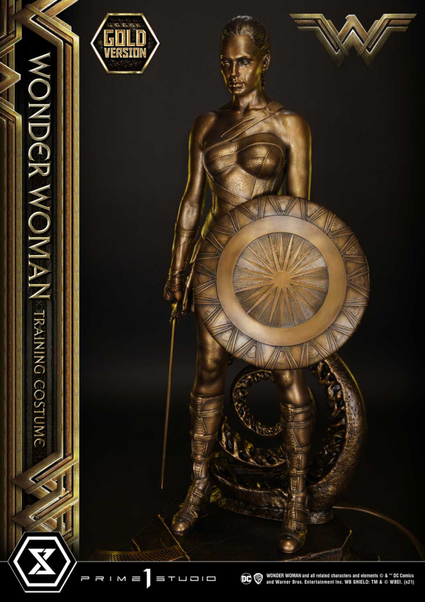 Prime 1 Studio Museum Masterline Wonder Woman (Film) Wonder Woman Training Costume Gold Version | 4580708041179