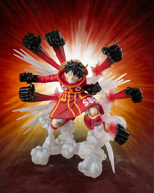 TAMASHII NATIONS [EXTRA BATTLE] MONKEY.D.LUFFY -GUM-GUM HAWK GATLING- "ONE PIECE", TAMASHII NATIONS FiguartsZERO | 4573102675040