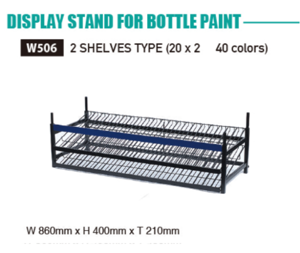 GSI Creos New Stand For Mr. Color 40 Colors (MODULE; NOT FULL RACK)(4973028935158)(4973028935158)